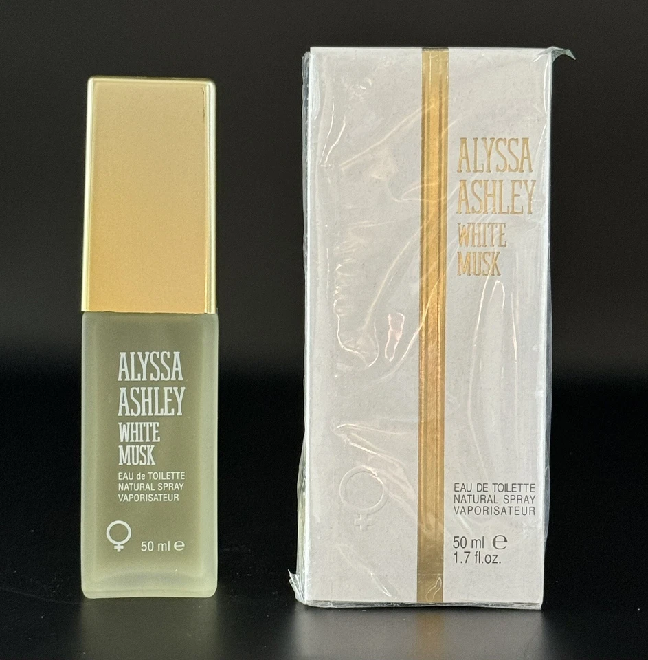 WHITE MUSK por ALYSSA ASHLEY WOMEN * 1,7 oz (50 ml) Eau De Toilette Spray NOVO! - Imagem 1 de 1