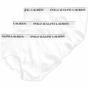 Polo Ralph Lauren Big Tall Classic Fit Cotton Midrise Briefs White NXB2P3 3 pack - Picture 1 of 6