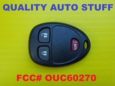 Reshelled OEM GM 3 Button Keyless Remote 20869056 OUC60270 Foto 1 de 3
