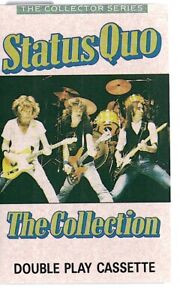 UK DOUBLE PLAY DOLBY 1989  ROCK CASSETTE TAPE STATUS QUO  : THE COLLECTION
