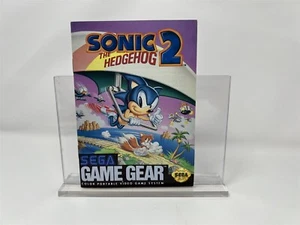 Sonic The Hedgehog 2 - Sega Game Gear - Instruction Manual Only - Picture 1 of 1