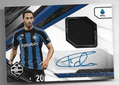 2022-23 Panini Chronicles Jersey Auto Card : Hakan Calhanoglu #23/50 - Image 1 of 2