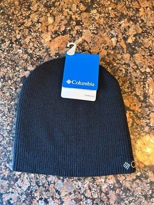 Columbia Big Bonanza Gorro Negro Gorra - Para Hombre - TOTALMENTE NUEVO Foto 1 de 4