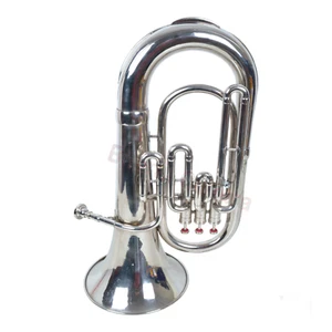 Orquesta de banda de eufonio instrumento musical de la India con bolso (plata) - Imagen 1 de 6