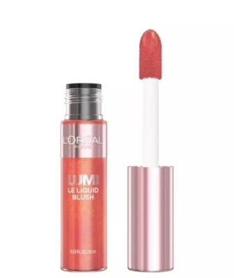 L'oreal Lumi Le Liquid Blush (0.33fl.oz/10ml) You Pick, 625 Glowy Gold Pink - Image 1 of 3