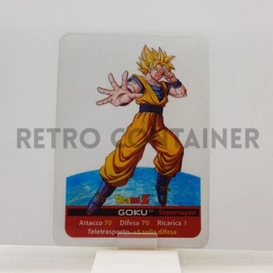 Edibas Lamincards DRAGON BALL Z SERIE ARGENTO - 17 Goku - Picture 1 of 1