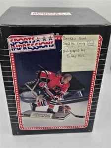 Mcfarlane Nhl Bobby Hull handsigniert signed Chicago Blackhawks Golden Jet - Bild 1 von 8
