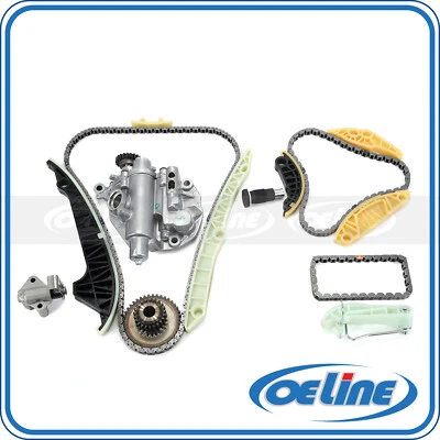 Timing Chain Kit Oil Pump for 2012 Audi A4 A5 A6 Q5 2.0L Turbocharged - Image 1 of 4