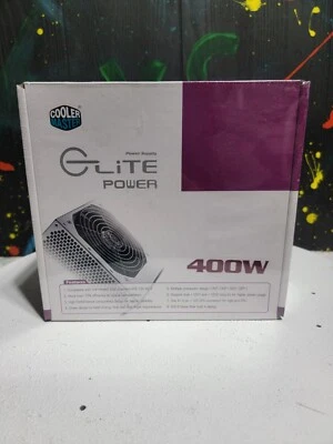 Sealed NEW Cooler Master 400 W 20+4 Pin ATX Desktop Power Supply RS-400-PSAR-J3 - Image 1 of 4