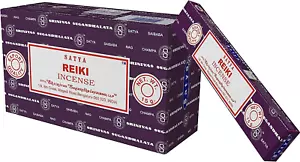 Incense Sticks, 12 Count - Nag Champa Reiki, Original from Srinivas Sugandhalaya - Picture 1 of 12