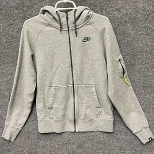 Nike Golf Sportswear Tech Fleece Full Zip HoodieJacket Mens Sz M Heather Gray - Picture 1 of 14