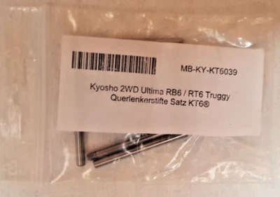 Kyosho 2 WD Ultima Querlenkerstifte RB6,RT6,unbenutzt. - Bild 1 von 4