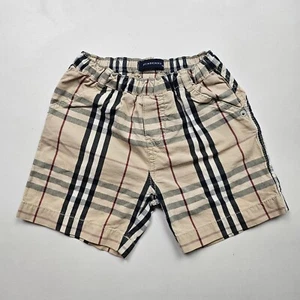 Burberry London Authentic Boys Nova Check   Suit Trunks Shorts Size 9 Months - Picture 1 of 6