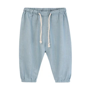 Kid's Cotton and Linen Pants Boys and Girls Linen Trousers Harun Lantern Pants - Picture 1 of 10