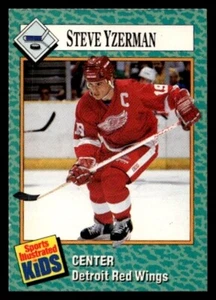 Steve Yzerman 1989 Sports Illustrated para niños #25 alas rojas ~ ¡envío,99 USD! - Imagen 1 de 2