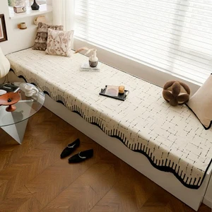 Cojín Universal Bay Ventana Antideslizante Suave Balcón Habitación Silla Larga Asiento Cojín - Imagen 1 de 11