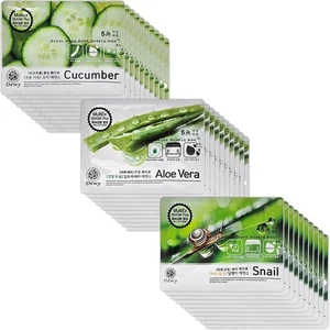 30PCS Korean Cosmetic Face Skin Care Essence Facial Sheet Mask Pack Mix (3type) - Picture 1 of 82