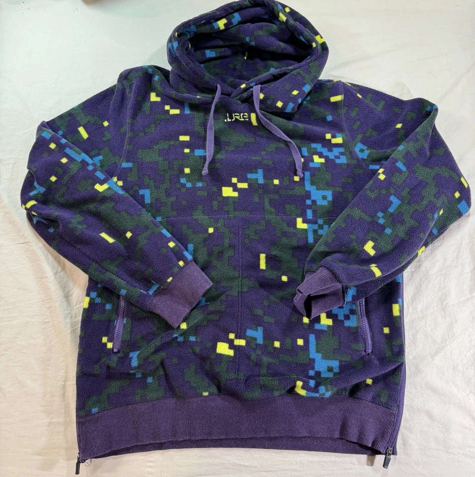 Hombres LRG Glitch World Polar Polar Polar Sudadera con Capucha Multicolor Talla Mediana  Foto 1 de 4