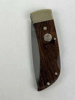 "Cuchillo Boker pequeño plegable con bloqueo, asas de madera hoja de 2""" Foto 1 de 4