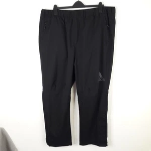 Adidas Mens Golf Trousers 2XL XXL Black Golf AE9260 Climaproof Pants Rainpants - Picture 1 of 13