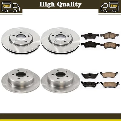 Juego de 6 rotores de freno para Dodge Caravan 3,3 L 2,4 L Foto 1 de 4