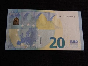 France 20 EURO 2015 Draghi printer U029E3 GEM UNC - Picture 1 of 3
