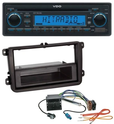 VDO AUX MP3 1DIN CD USB Autoradio für VW Transporter T5 T6 Caravelle Multivan ab - Bild 1 von 4