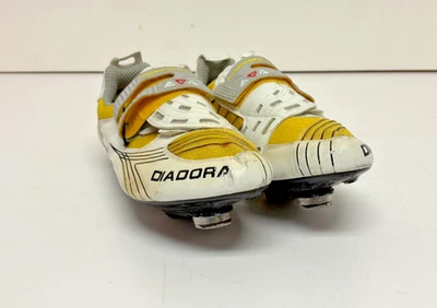 Diadora Multiped Carbon Sole Road Bike Shoes +Cleats US Men's 11 EU 45 GREAT - Image 1 of 4