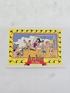 Archie The Gang Trading Card Beach Scene 56 Swing Fling 1992 Skybox - Bild 1 von 2