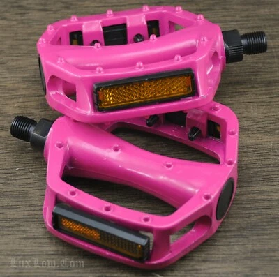 Old School BMX 自行车 9/16 英寸平台踏板固定齿轮轨道山地车巡洋舰自行车 — 第 1/2 张图片