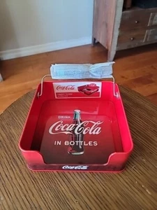 Coca-Cola Metal Napkin Holder. New - Picture 1 of 8