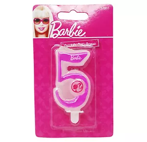 Candela Candelina Numerale Barbie Per Torta Di Compleanno - Imagen 1 de 10