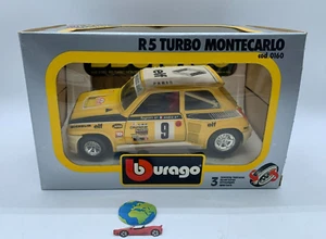 Bburago Renault R5 Turbo Montecarlo, scala 1:24 - 1:25, (2810), vintage - Foto 1 di 5