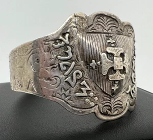 Sterling Silver Bracelet • Solid & Fully Restored • Elegant Vintage Design - Picture 1 of 12