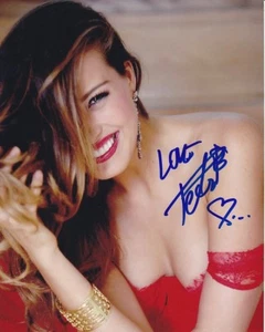 Fotografia 8x10 autografata firmata Petra Nemcova - Foto 1 di 1