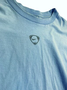 VTG Nike Shirt Mens XL Long Sleeve Performance Center Swoosh FC Triangle Y2K - Picture 1 of 5