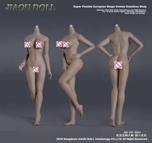 JIAOU DOLL JOQ-09F-BS01 1:6 Scale European Shape Female Body Model Figure Doll - Picture 1 of 2