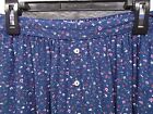 Abercrombie & Fitch Girls Small S Floral Vicose Faux Button Front Skirt -F-