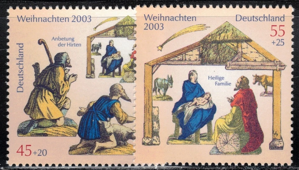 2003 Germany Christmas MNH - Image 1 of 1