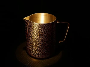Stainless Steel Milk Frothing Pitcher Frother Jug Espresso Steaming Pitcher Bari - Picture 1 of 12