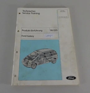 Información Técnica Introducción Del Producto: Ford Galaxy Fecha 07/1995 - Imagen 1 de 4