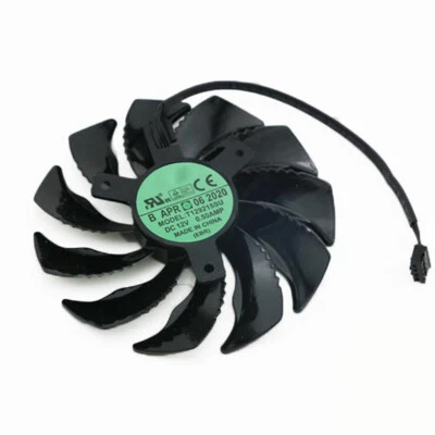 For Gigabyte GTX1060 1070 1080 Mini ITX Graphics card Cooling fan T129215SU 4Pin - Image 1 of 4