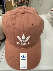 ADIDAS Original RELAXED STRAP-BACK HAT Clay strada Brown - Picture 1 of 3