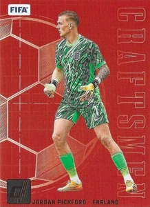 Jordan Pickford #6 Red - England 2024-25 Panini Donruss FIFA Craftsmen - Picture 1 of 3