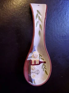 Merlot Spoon Rest Hand painted - Picture 1 of 4