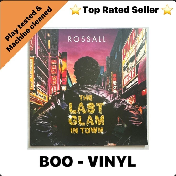 Rossall - The Last Glam In Town Ltd Edition Lp Vinyl Record Glam Rock NM / NM - Image 1 of 4