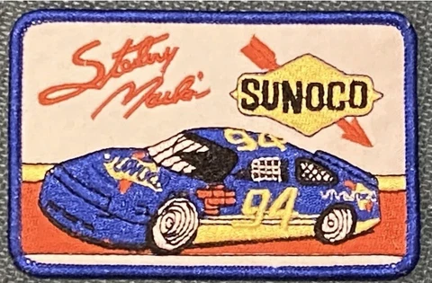 Sterling Marlin Sunoco Nascar Racing Patch Vintage Iron On Hat Shirt Jacket Cover