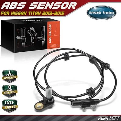 Sensor de semente de roda ABS para Nissan Titan 2012 2013 2014 2015 picape traseira esquerda LH - Imagem 1 de 4