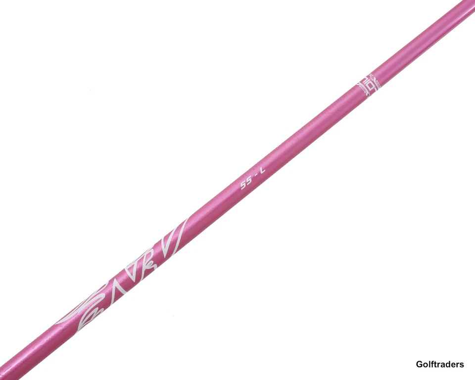 ALDILA NV NXT GEN PINK WOOD SHAFT 55 GRAM LADIES + ADAPTER & GRIP NEW SH5785  - image 1 of 1
