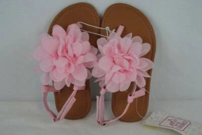 Новый ребенка ясельного возраста девочек сандалии средний 7 - 8 розовый Summer свадьбы стринги туфли цветок - Изображение 1 из 3